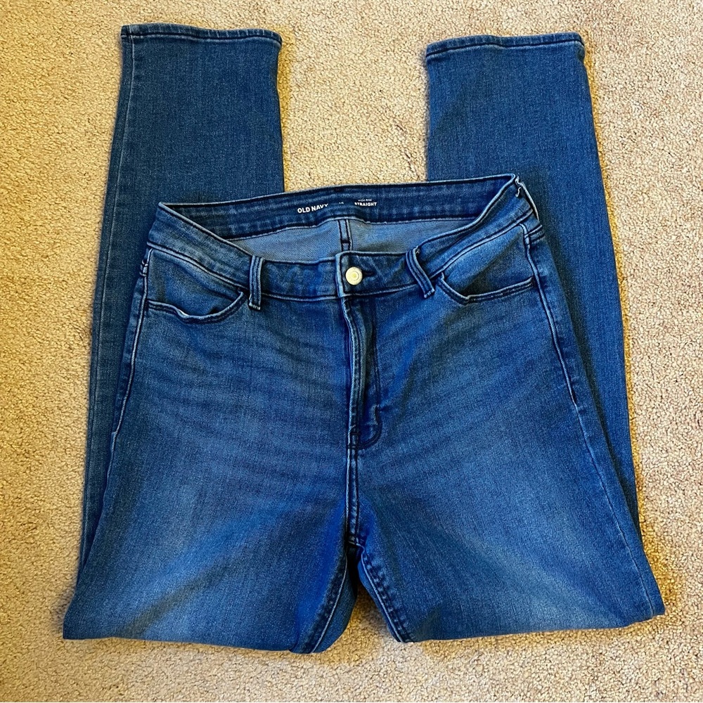 Old Navy High Rise Straight, Size 10